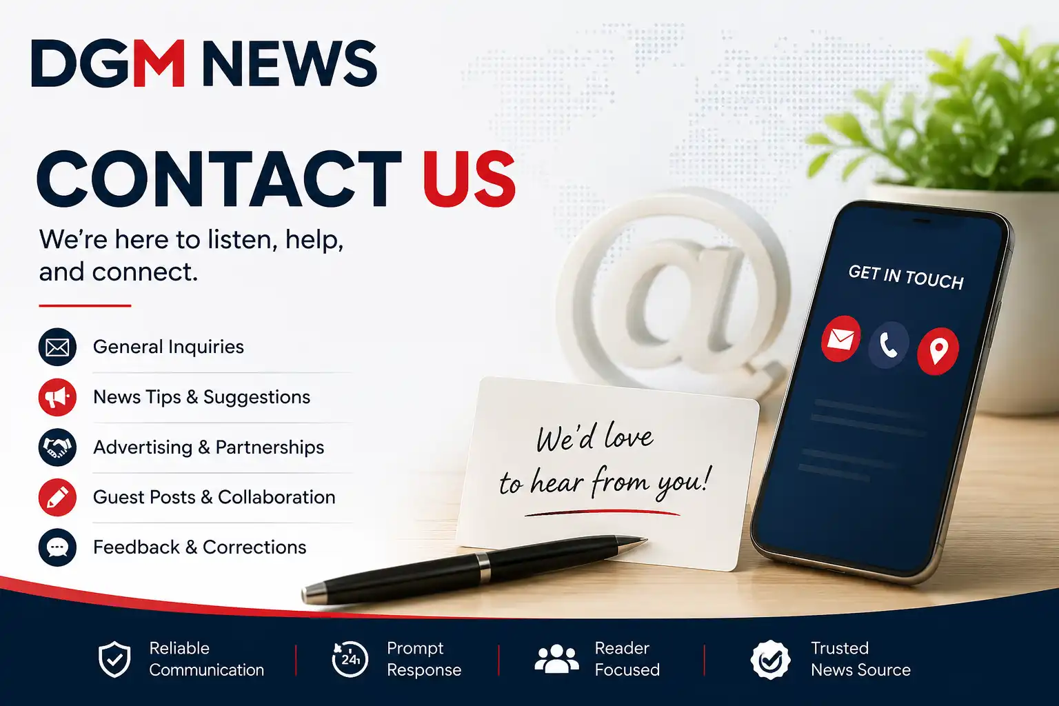 Contact DGM News