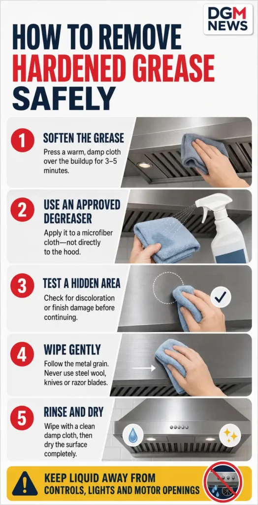 How to Remove Hardened Grease Safely