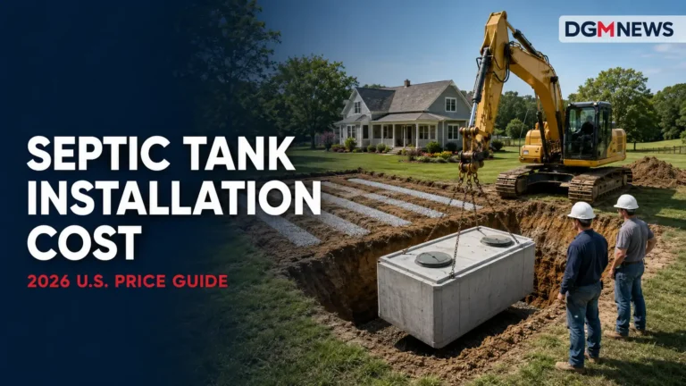 Septic Tank Installation Cost Guide 2026