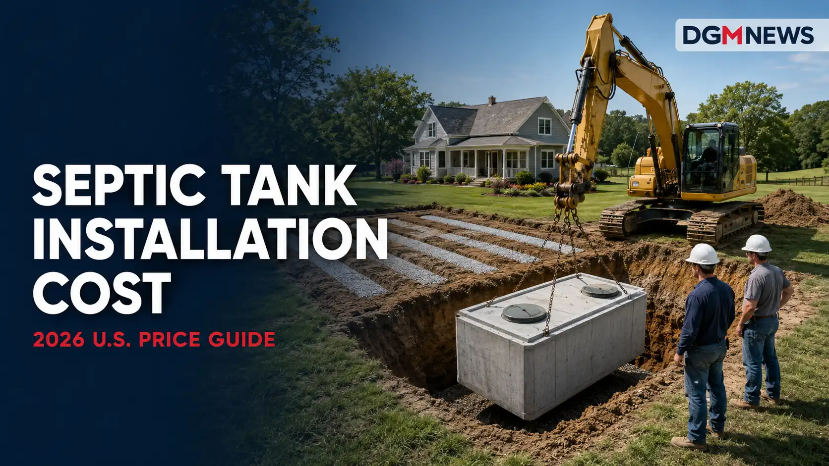 Septic Tank Installation Cost Guide 2026