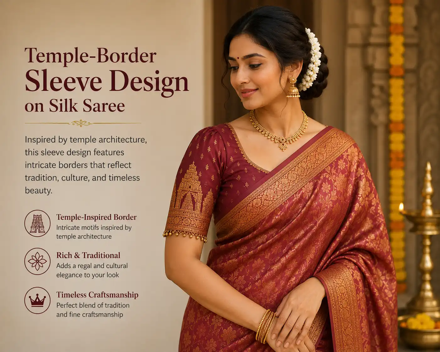 Temple-Border Sleeve Design