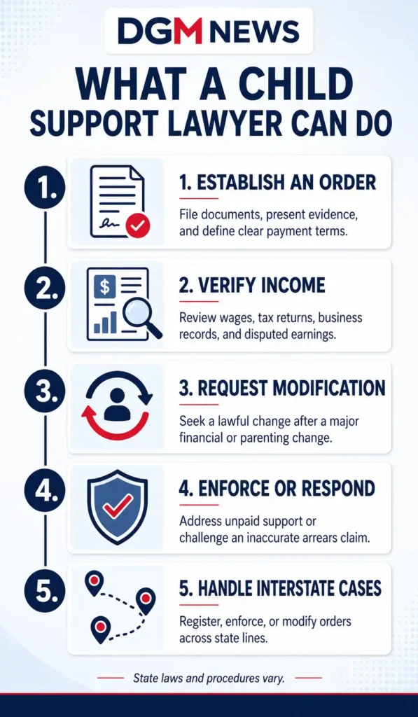 What a Child Support Lawyer Can Do